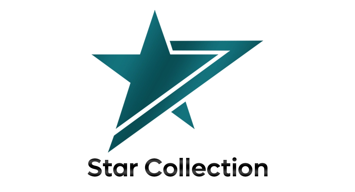 Seven star logo design concept Royalty Free Vector Image