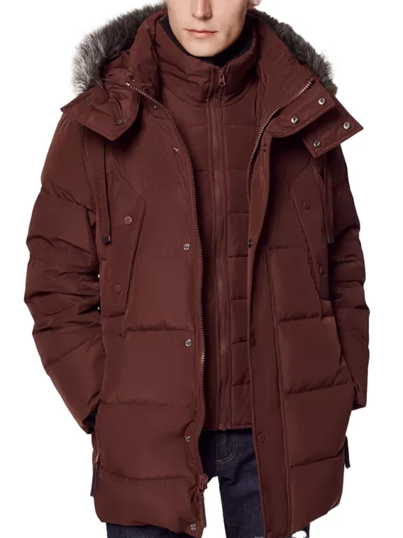 Mens Gattaca Down Parka Coat