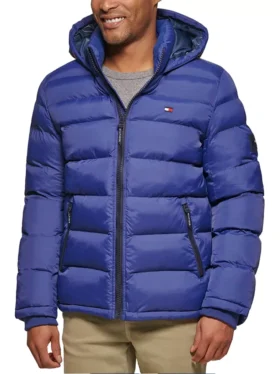 Tommy Hilfiger Mens Quilted Puffer Jacket