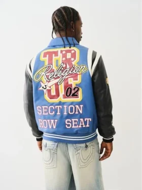 True Religion Varsity Jacket